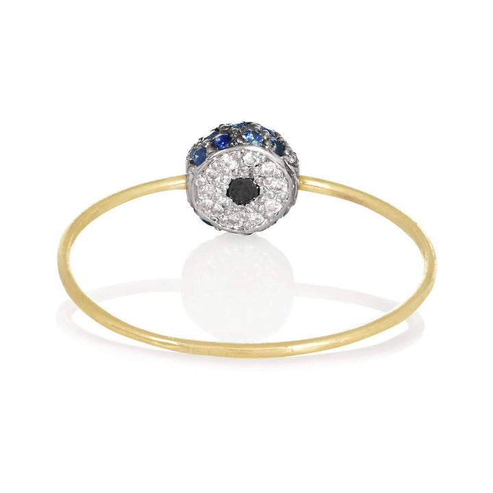 Leda Eye Ring - EVIL EYE - Ileana Makri