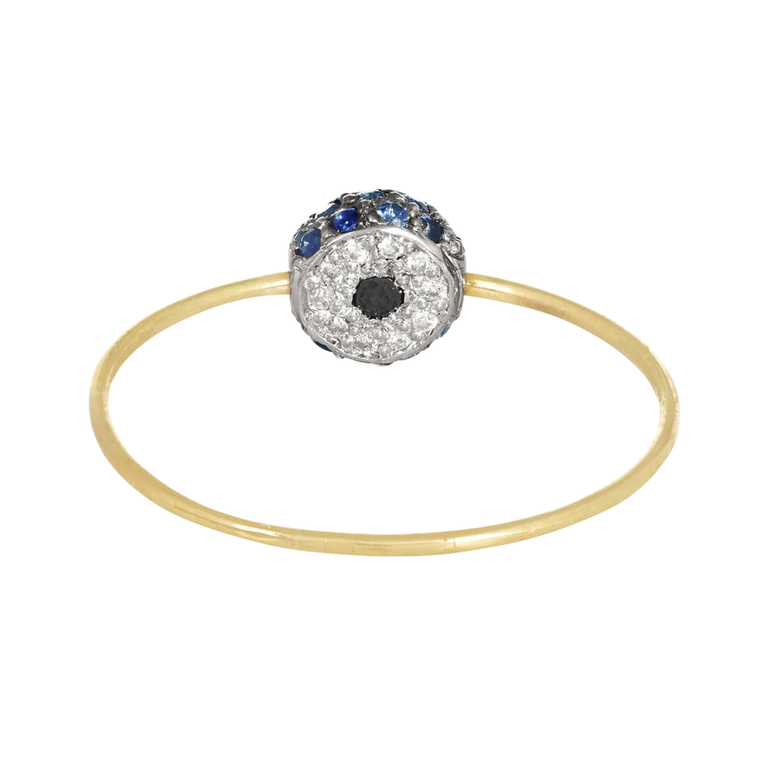 Leda Eye Ring - EVIL EYE - Ileana Makri