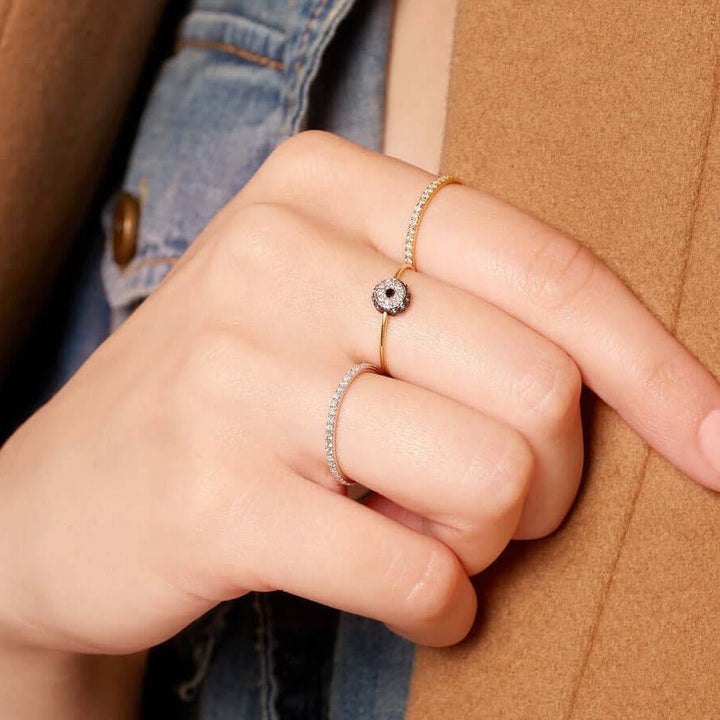 Leda Eye Ring - EVIL EYE - Ileana Makri