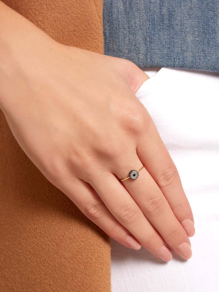 Leda Eye Ring - EVIL EYE - Ileana Makri