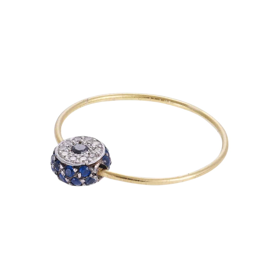 Leda Eye Ring - EVIL EYE - Ileana Makri