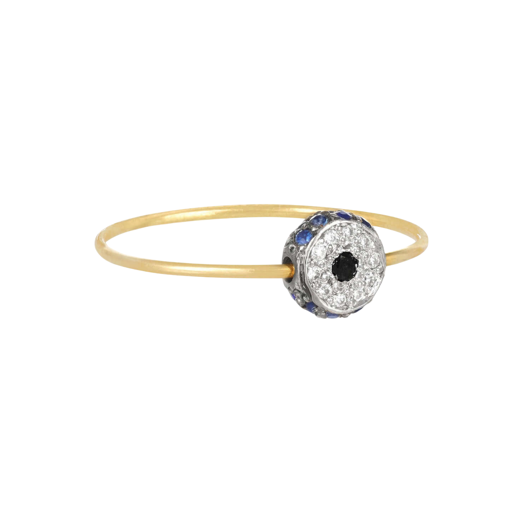 Leda Eye Ring - EVIL EYE - Ileana Makri