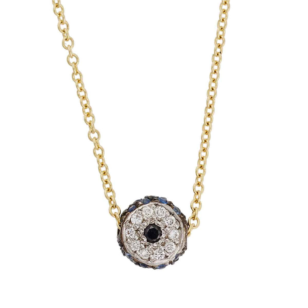 Leda Necklace - EVIL EYE - Ileana Makri