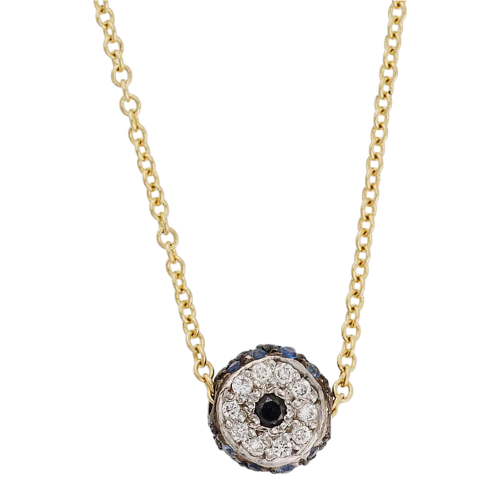 Leda Necklace - EVIL EYE - Ileana Makri