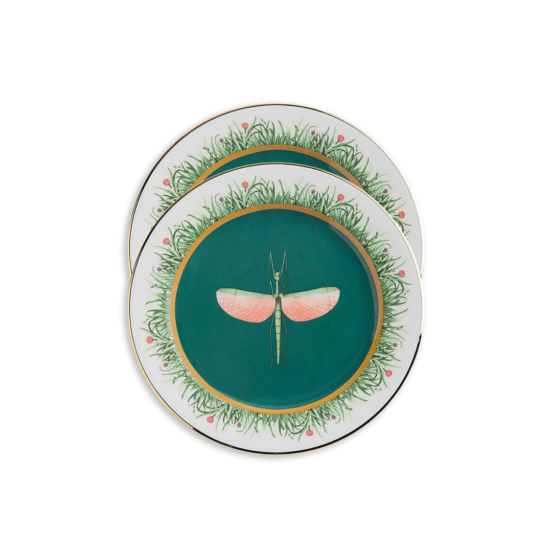 Libellula Dinner Plates (Set of 2) - La Double J Home - Ileana Makri