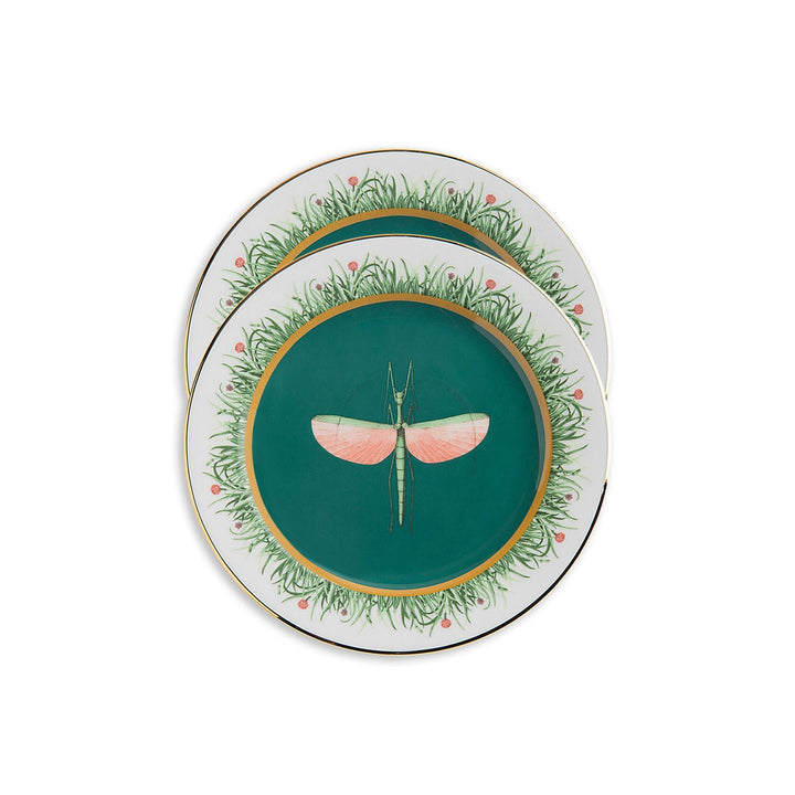 Libellula Dinner Plates (Set of 2) - La Double J Home - Ileana Makri