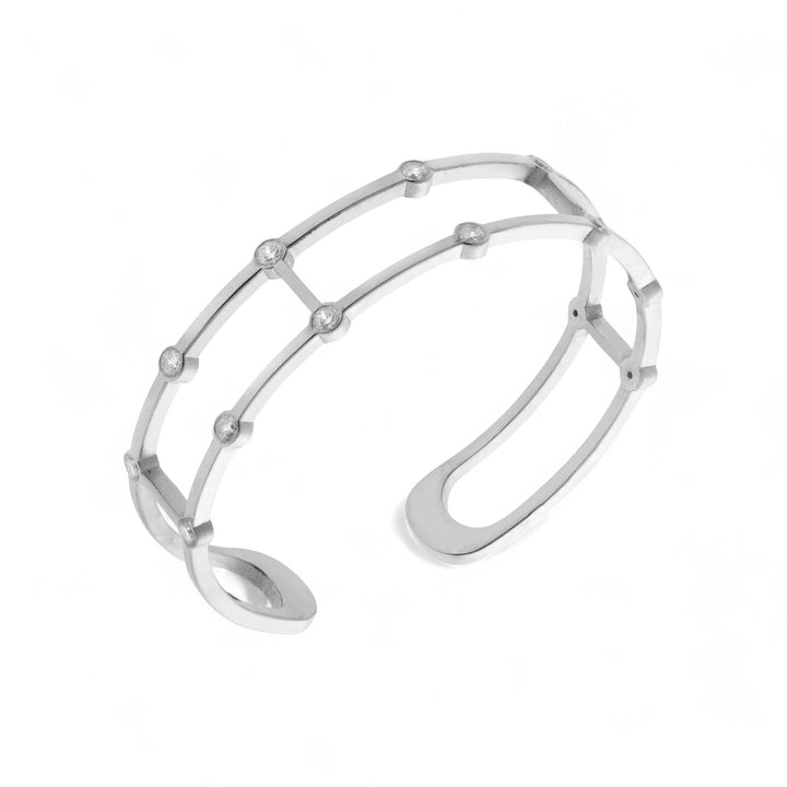 Line Cuff SLV - Eye M Core - Ileana Makri