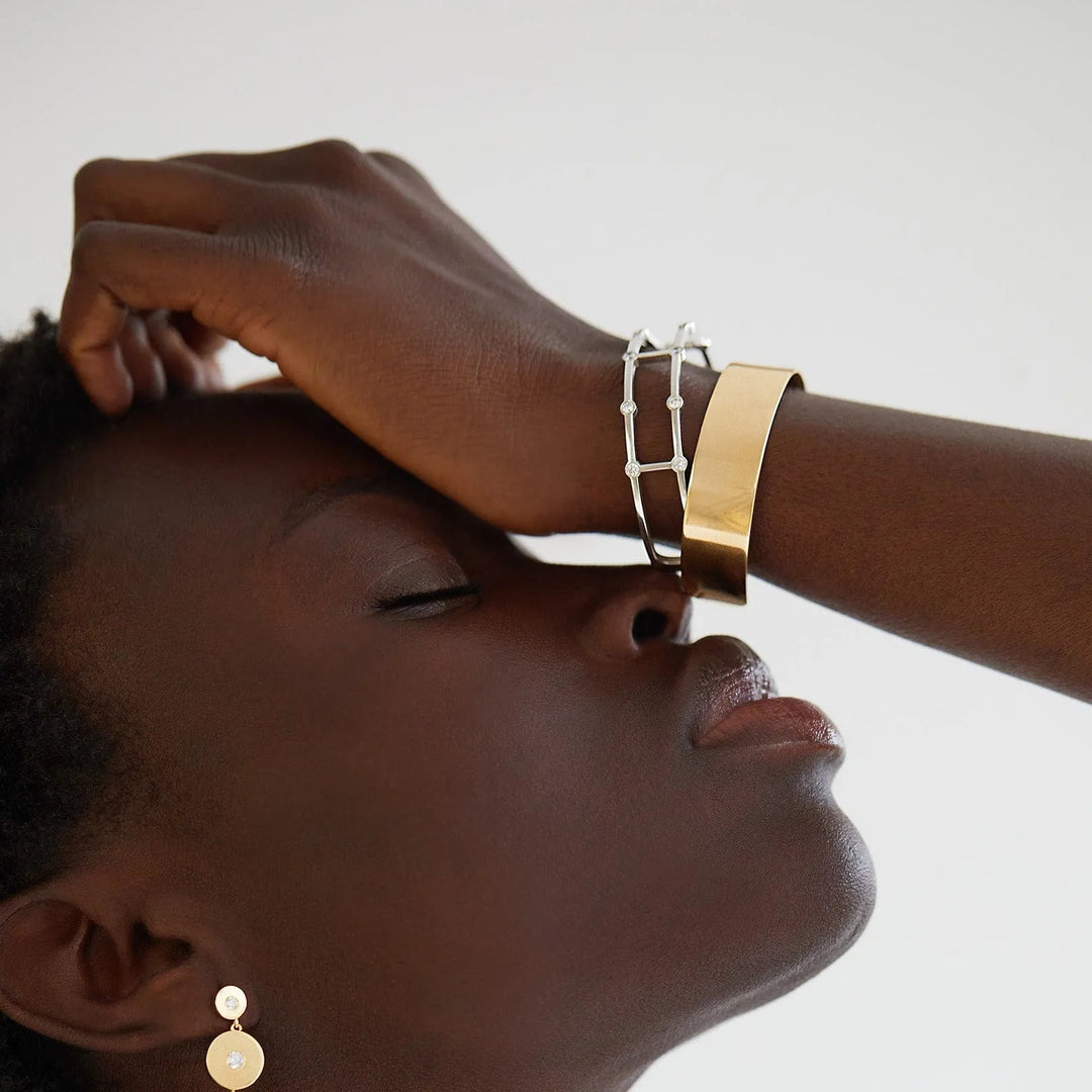 Line Cuff SLV - Eye M Core - Ileana Makri