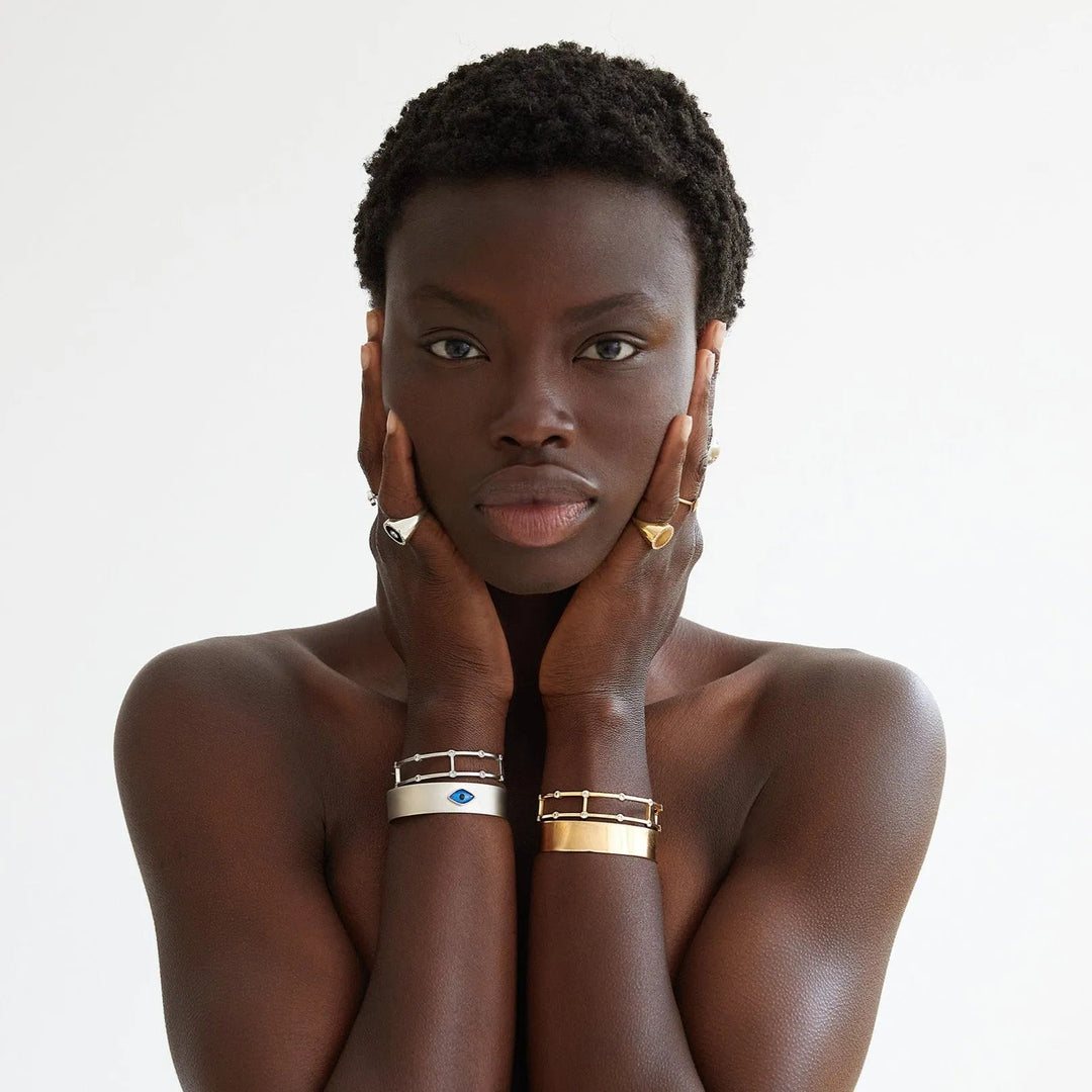 Line Cuff SLV - Eye M Core - Ileana Makri