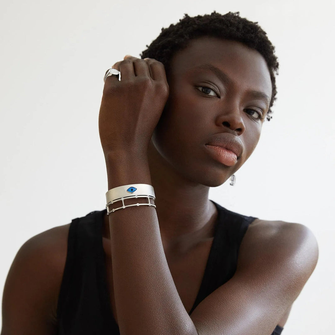 Line Cuff SLV - Eye M Core - Ileana Makri