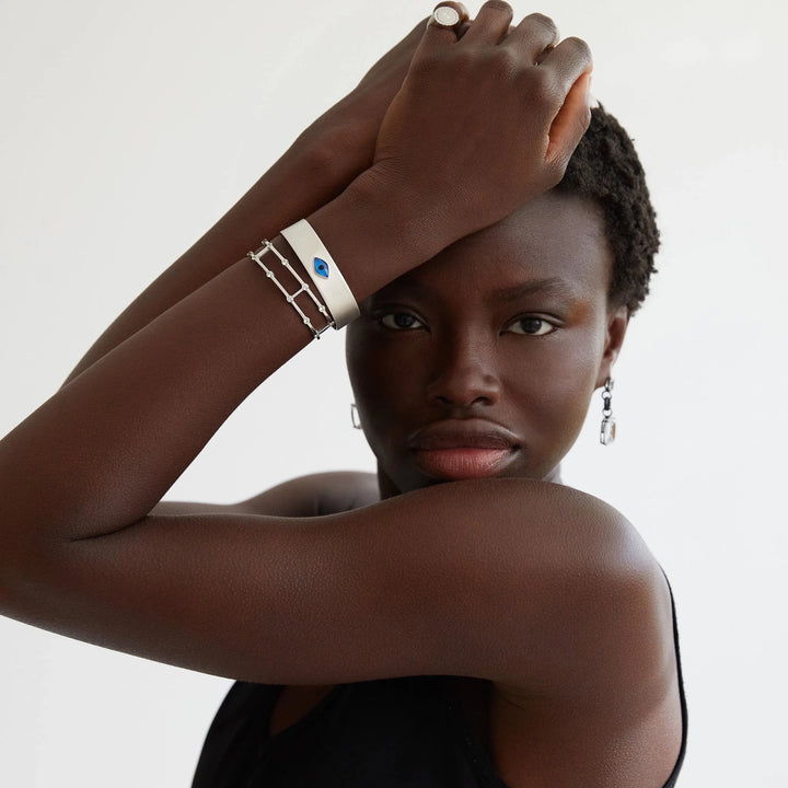 Line Cuff SLV - Eye M Core - Ileana Makri