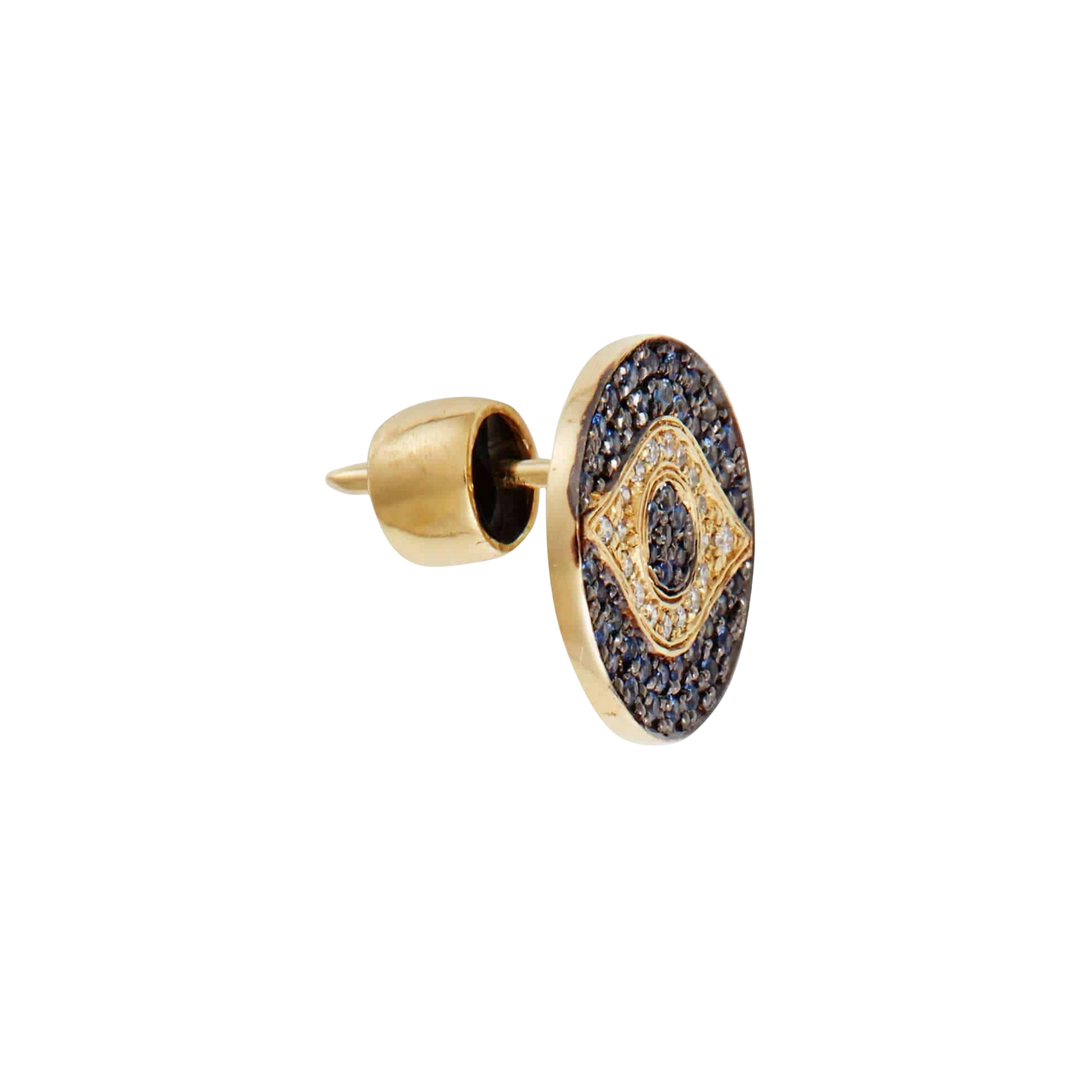 Little Dawn Blue Studs - EVIL EYE - Ileana Makri