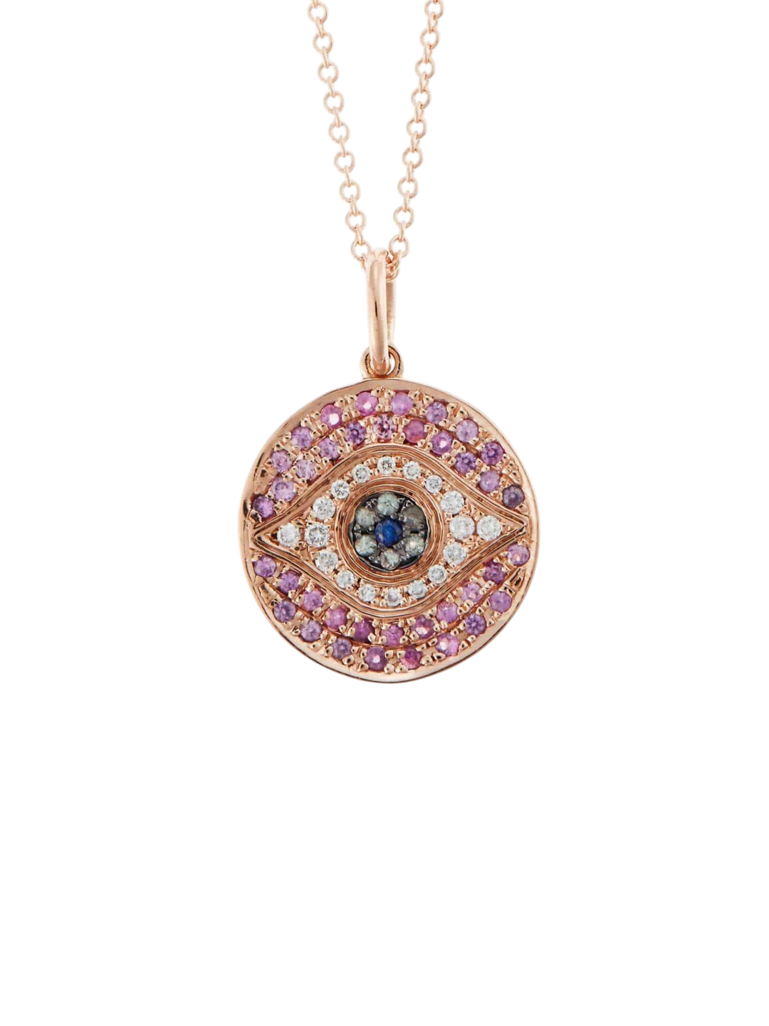 Little Dawn Blush Pendant - EVIL EYE - Ileana Makri