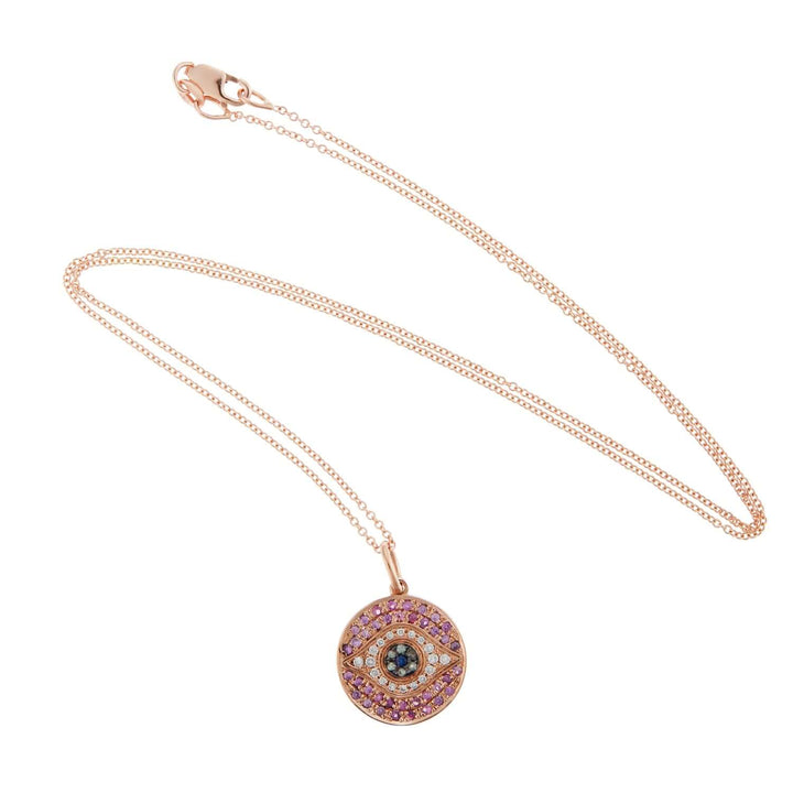 Little Dawn Blush Pendant - EVIL EYE - Ileana Makri
