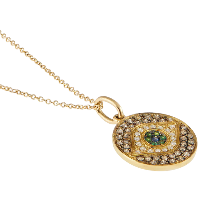 Little Dawn Champagne Glow Pendant - EVIL EYE - Ileana Makri