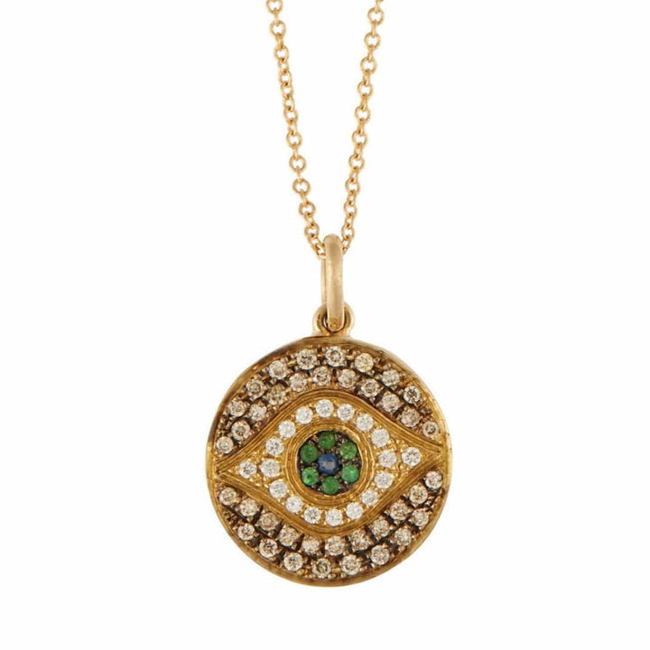 Little Dawn Champagne Glow Pendant - EVIL EYE - Ileana Makri