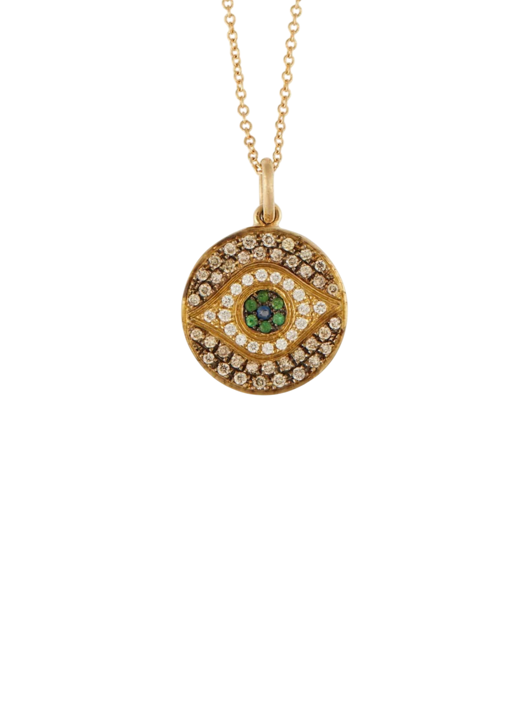 Little Dawn Champagne Glow Pendant - EVIL EYE - Ileana Makri
