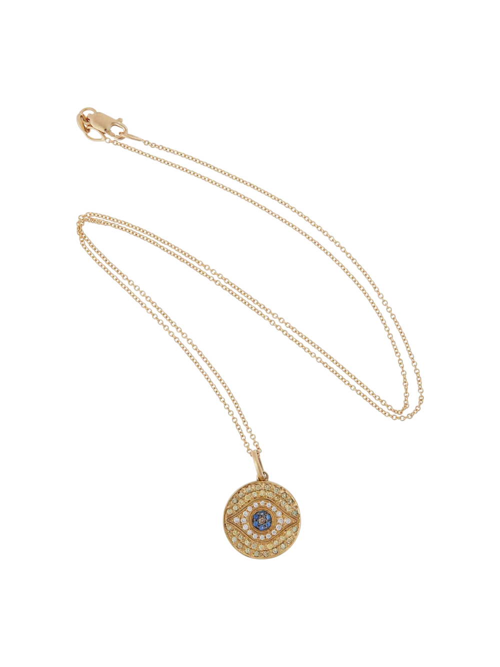 Little Dawn Golden Glow Pendant - EVIL EYE - Ileana Makri