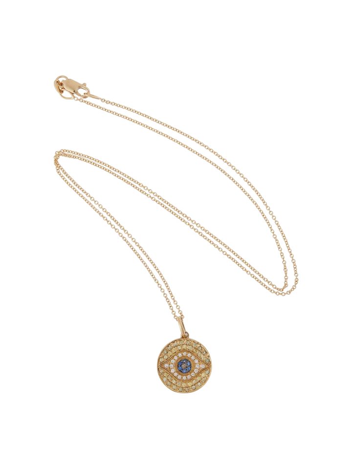 Little Dawn Golden Glow Pendant - EVIL EYE - Ileana Makri