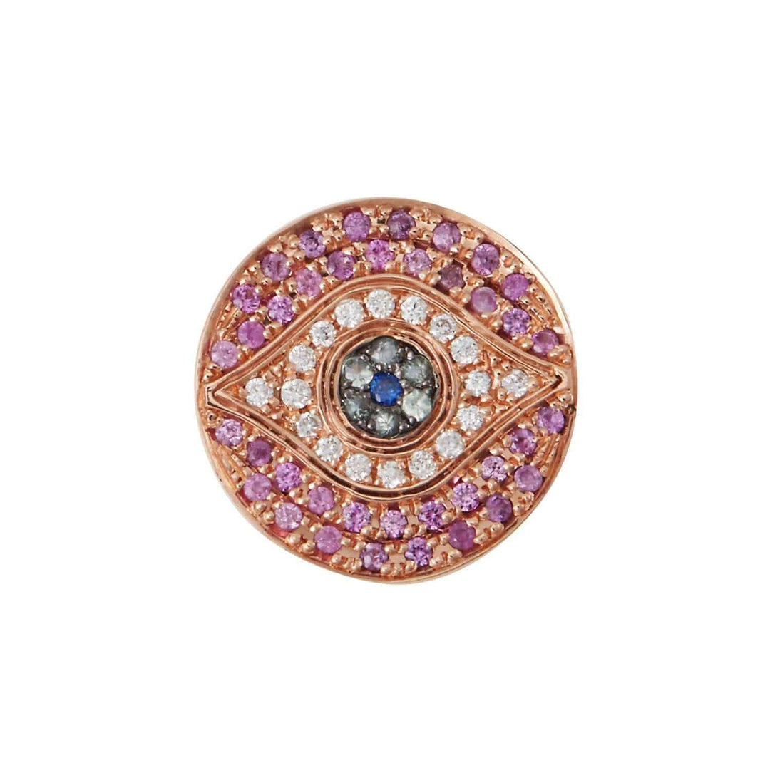 Little Dawn Pink Studs - EVIL EYE - Ileana Makri