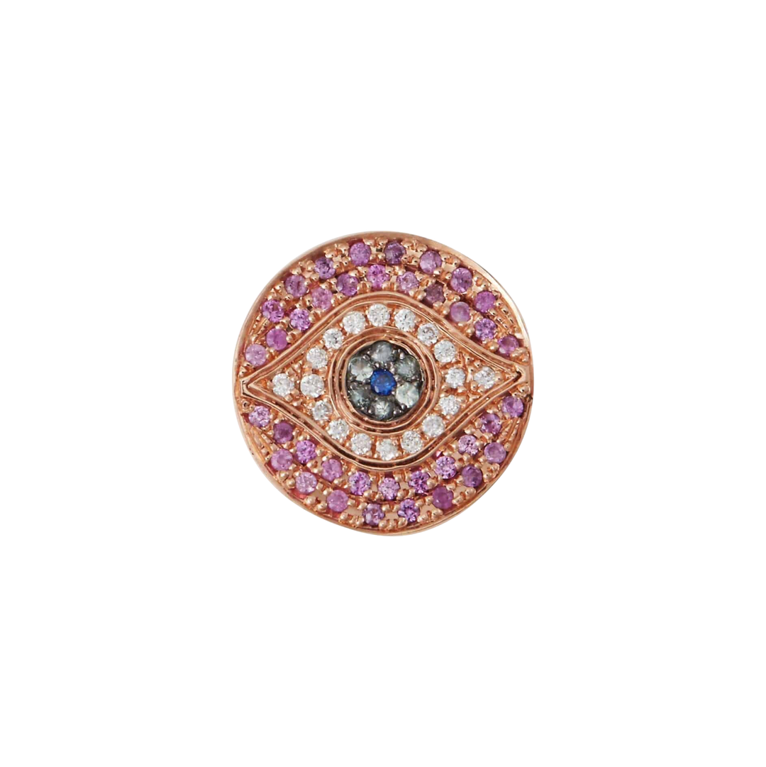 Little Dawn Pink Studs - EVIL EYE - Ileana Makri