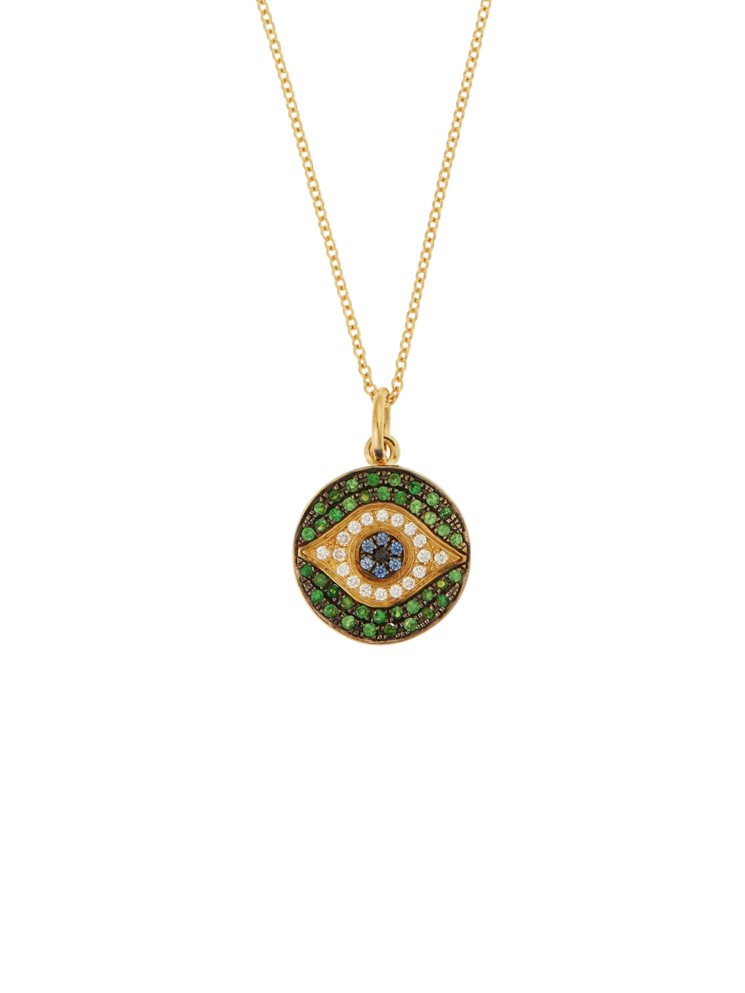 Little Dawn Verdant Eye Pendant - EVIL EYE - Ileana Makri
