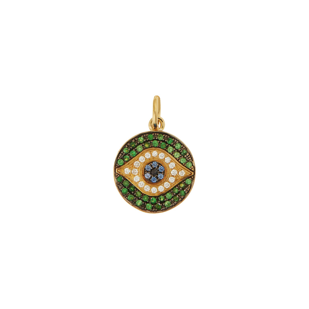 Little Dawn Verdant Eye Pendant - EVIL EYE - Ileana Makri