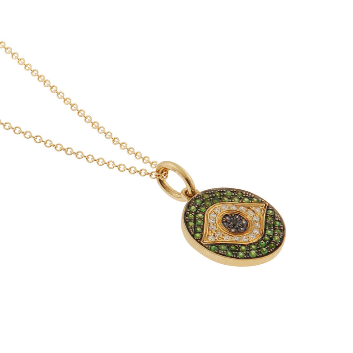 Little Dawn Verdant Eye Pendant - EVIL EYE - Ileana Makri
