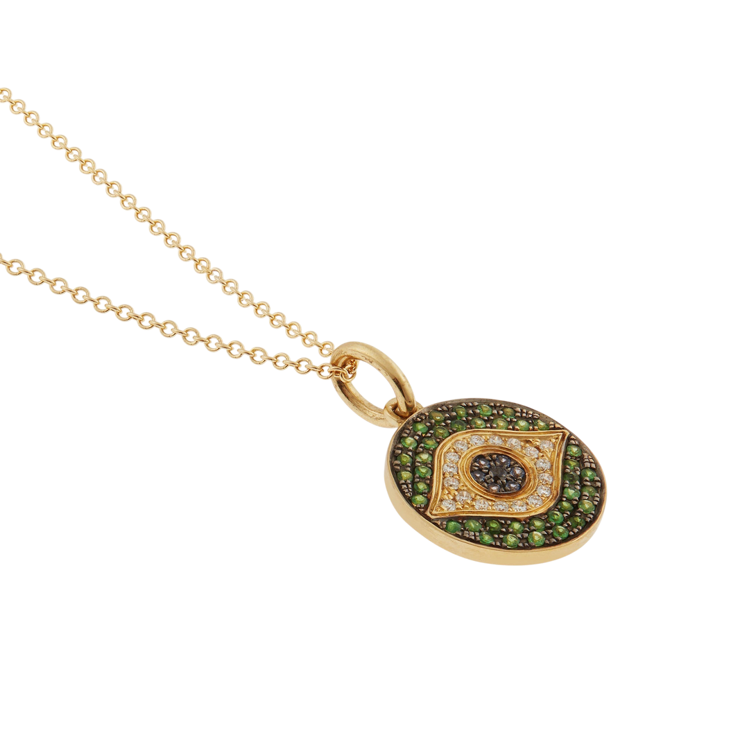 Little Dawn Verdant Eye Pendant - EVIL EYE - Ileana Makri