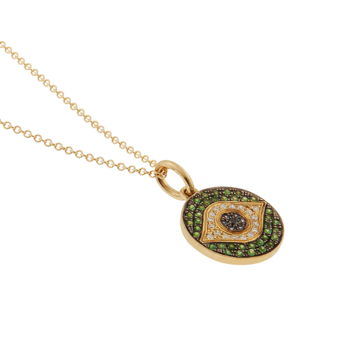 Little Dawn Verdant Eye Pendant - EVIL EYE - Ileana Makri