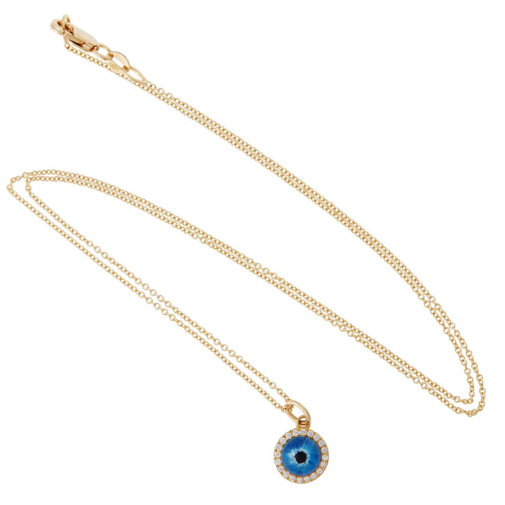 Little Deep Blue Evil Eye Y - D - QUARTZ - EVIL EYE - Ileana Makri