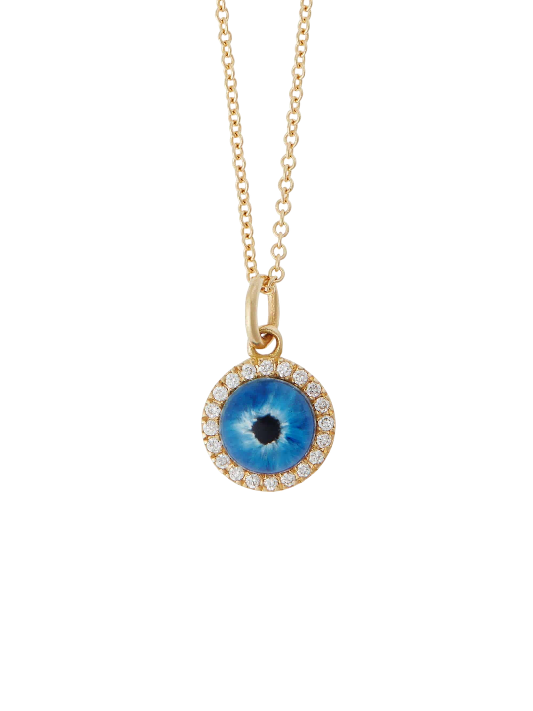 Little Deep Blue Evil Eye Y - D - QUARTZ - EVIL EYE - Ileana Makri