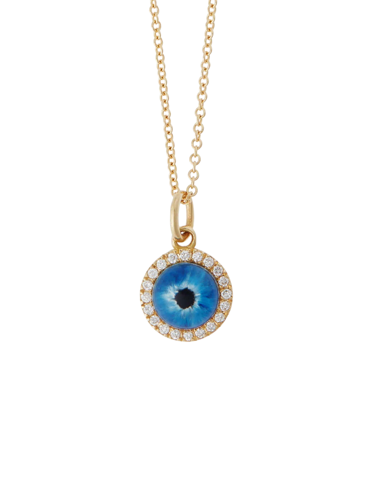 Little Deep Blue Evil Eye Y - D - QUARTZ - EVIL EYE - Ileana Makri