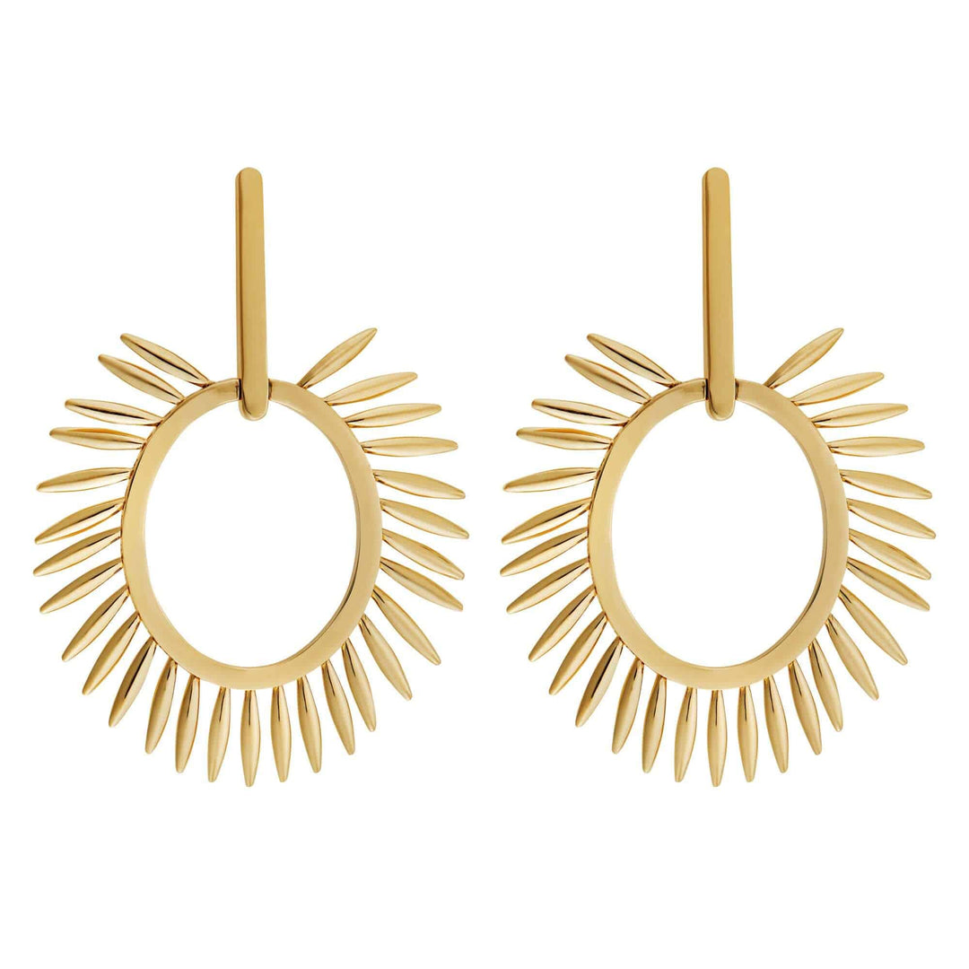 Little Grass Sunny Earrings - Grass - Ileana Makri