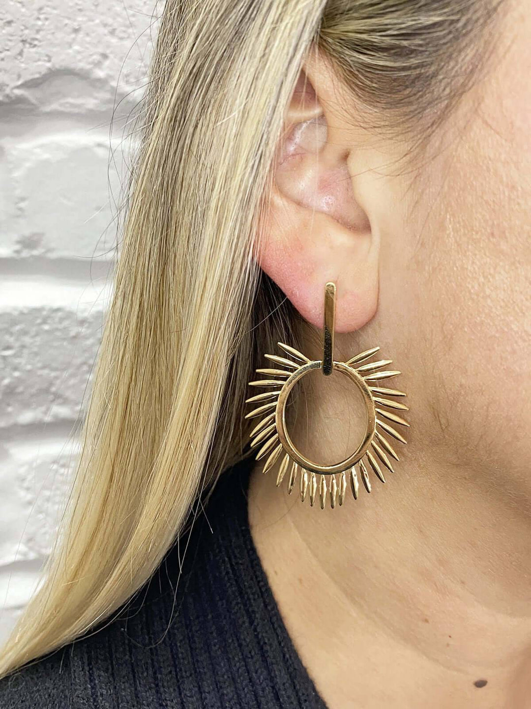 Little Grass Sunny Earrings - Grass - Ileana Makri