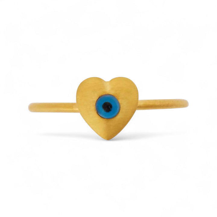 Little Love Eye Ring - Eye M Hearts - Ileana Makri