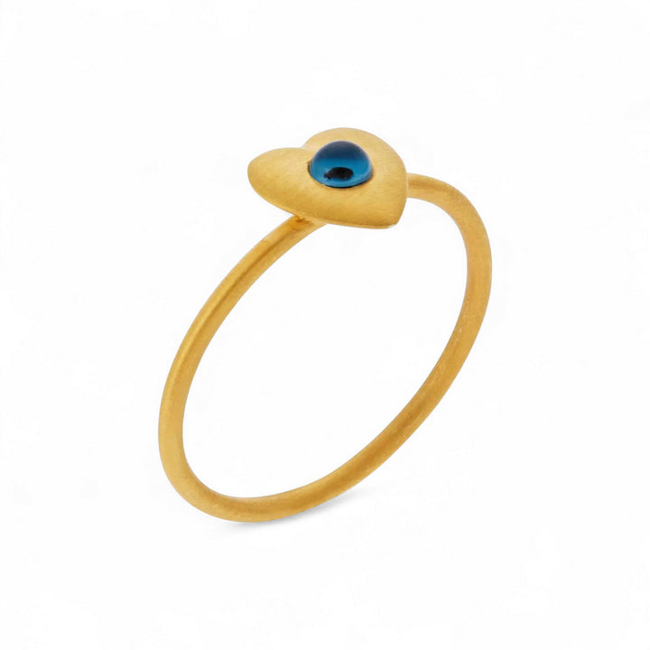 Little Love Eye Ring - Eye M Hearts - Ileana Makri
