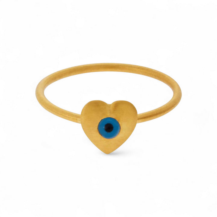 Little Love Eye Ring - Eye M Hearts - Ileana Makri