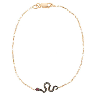 Little Snake Bracelet P-Bd-Ru - SNAKES - Ileana Makri store
