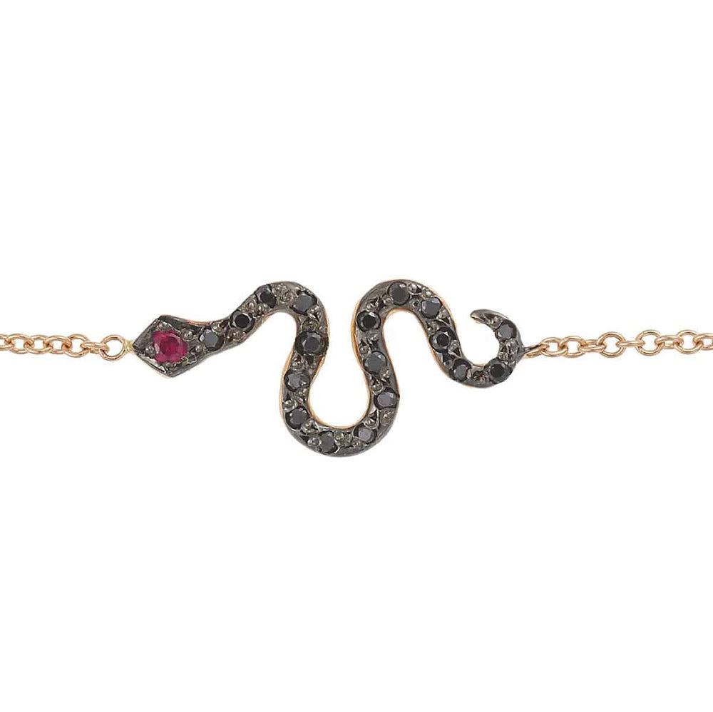 Little Snake Bracelet P - Bd - Ru - SNAKES - Ileana Makri