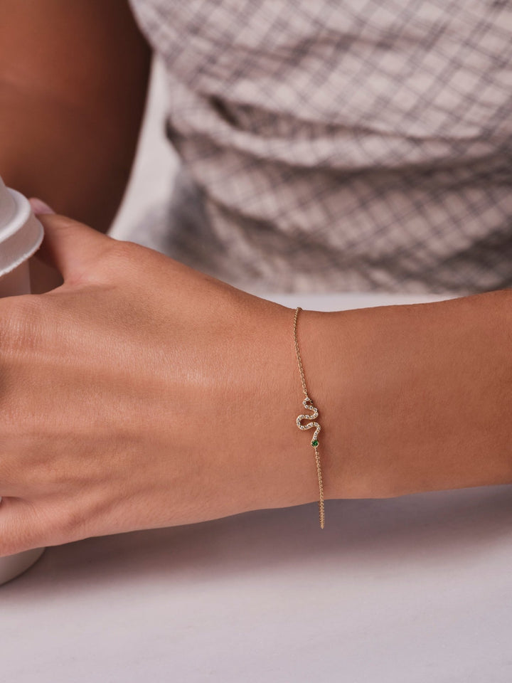 Little Snake Bracelet W - D - Ru - SNAKES - Ileana Makri