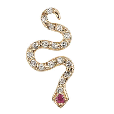 Little Snake Stud P-D-Ru - SNAKES - Ileana Makri store
