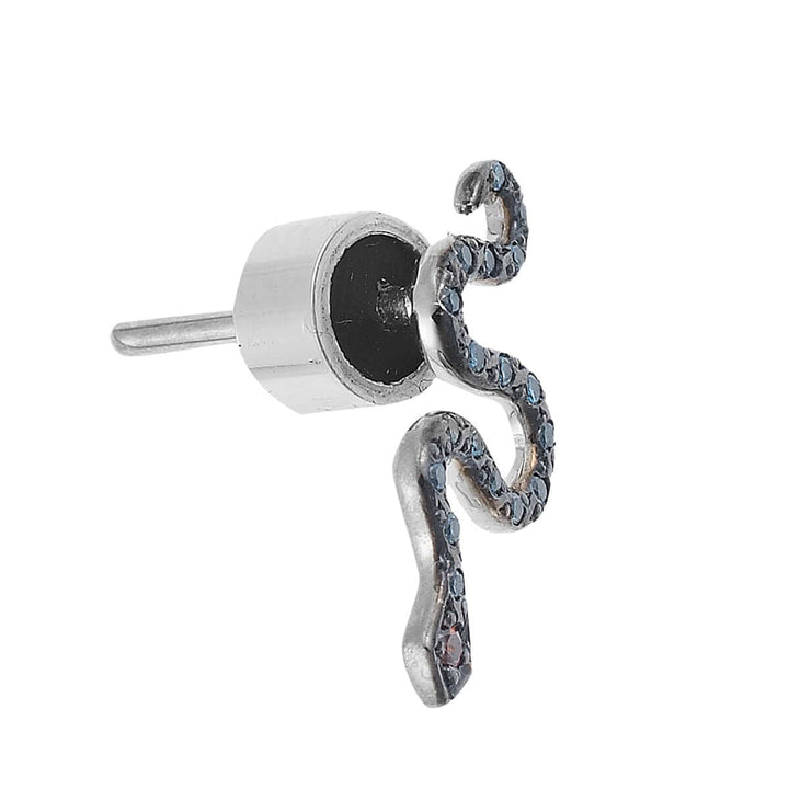 Little Snake Stud W - Bld - Bur - SNAKES - Ileana Makri