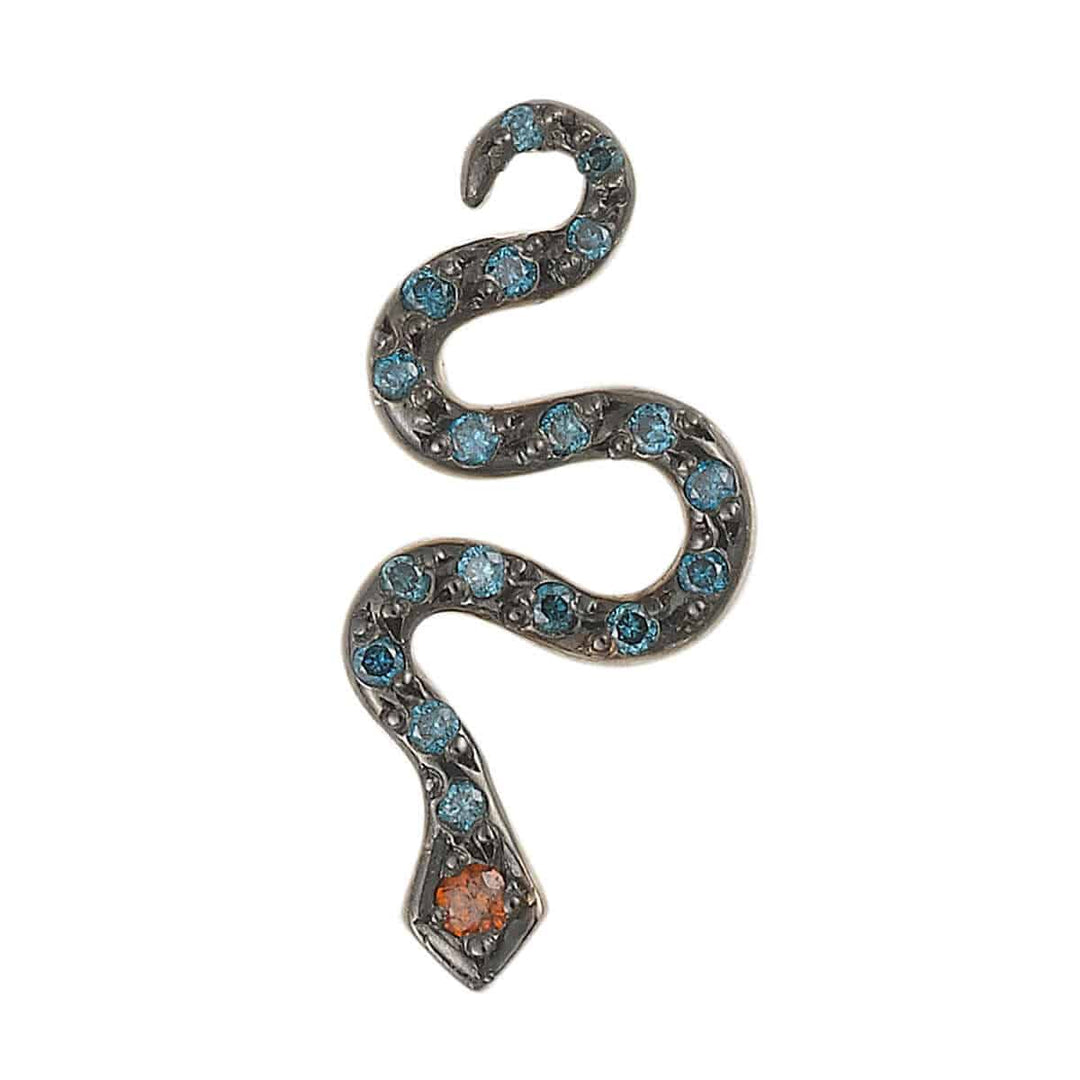 Little Snake Stud W - Bld - Bur - SNAKES - Ileana Makri