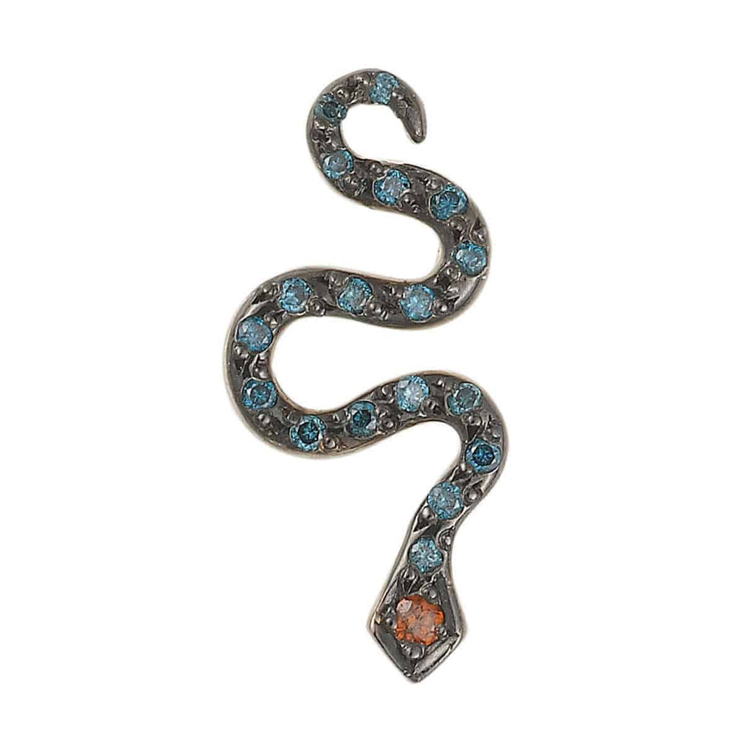 Little Snake Stud W - Bld - Bur - SNAKES - Ileana Makri