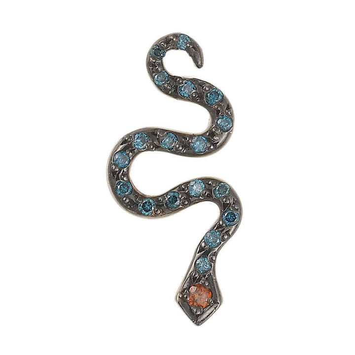 Little Snake Stud W - Bld - Bur - SNAKES - Ileana Makri