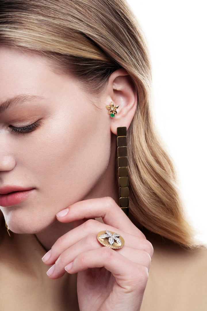 Long Removable Tile Earrings Y - D - Tile - Ileana Makri