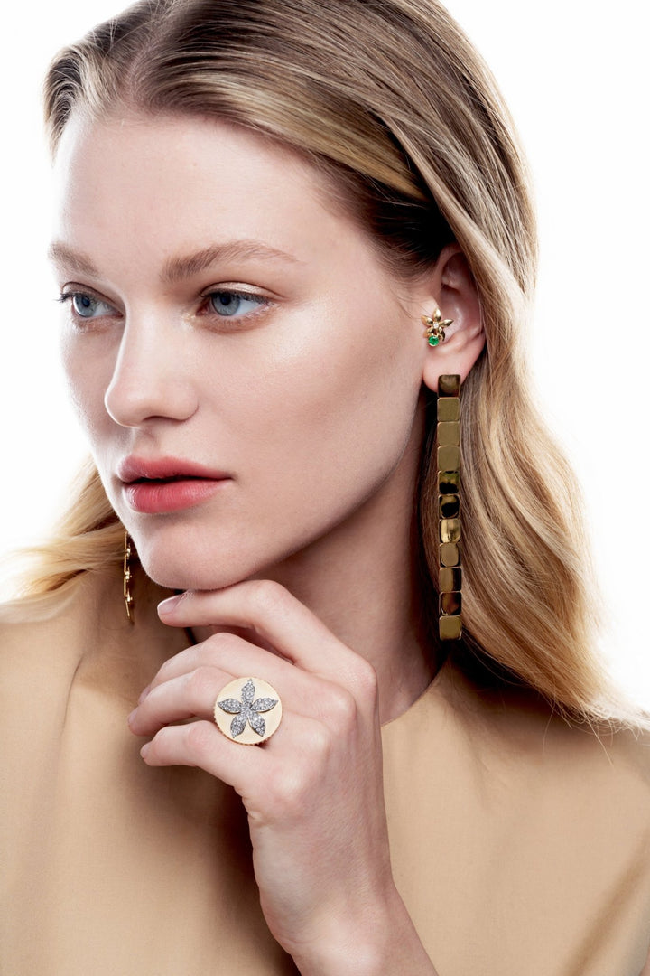 Long Removable Tile Earrings Y - D - Tile - Ileana Makri