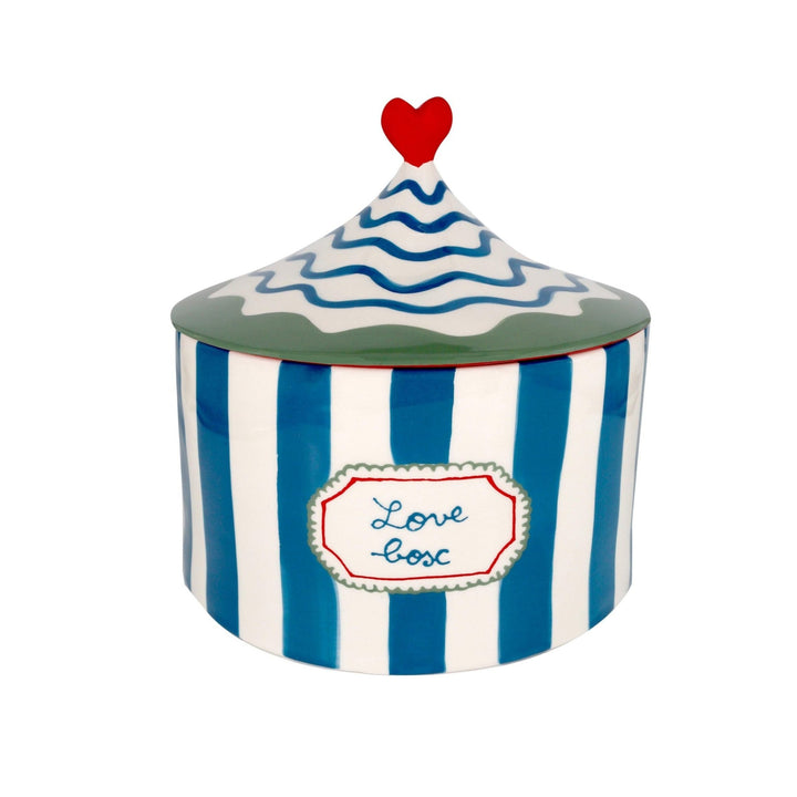 Love Box Blue Stripes & Khaki - Laetitia Rouget - Ileana Makri