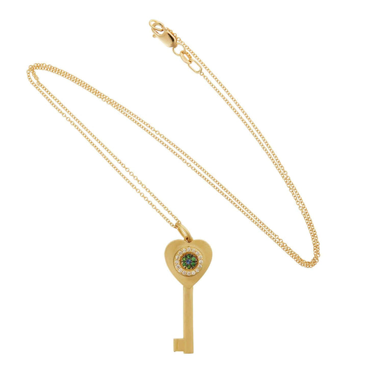 Love Key Pendant - EYE LOVE - Ileana Makri